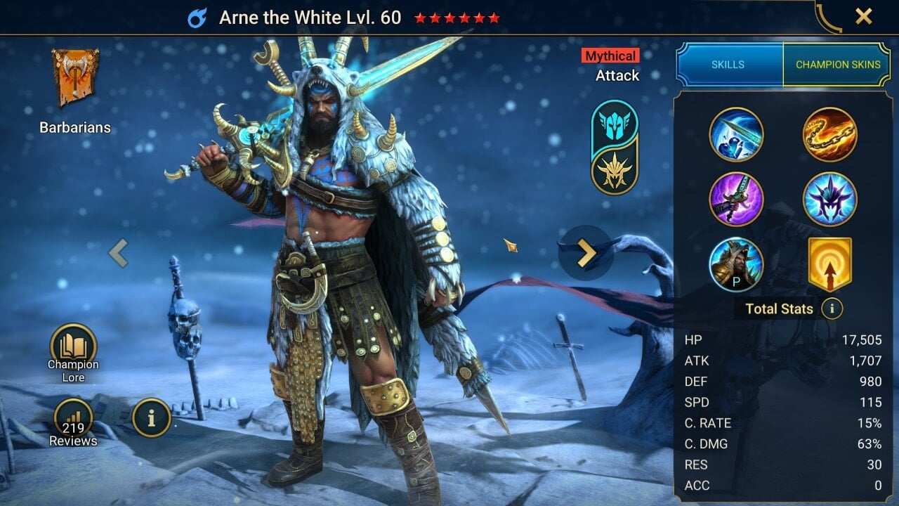 Arne The White