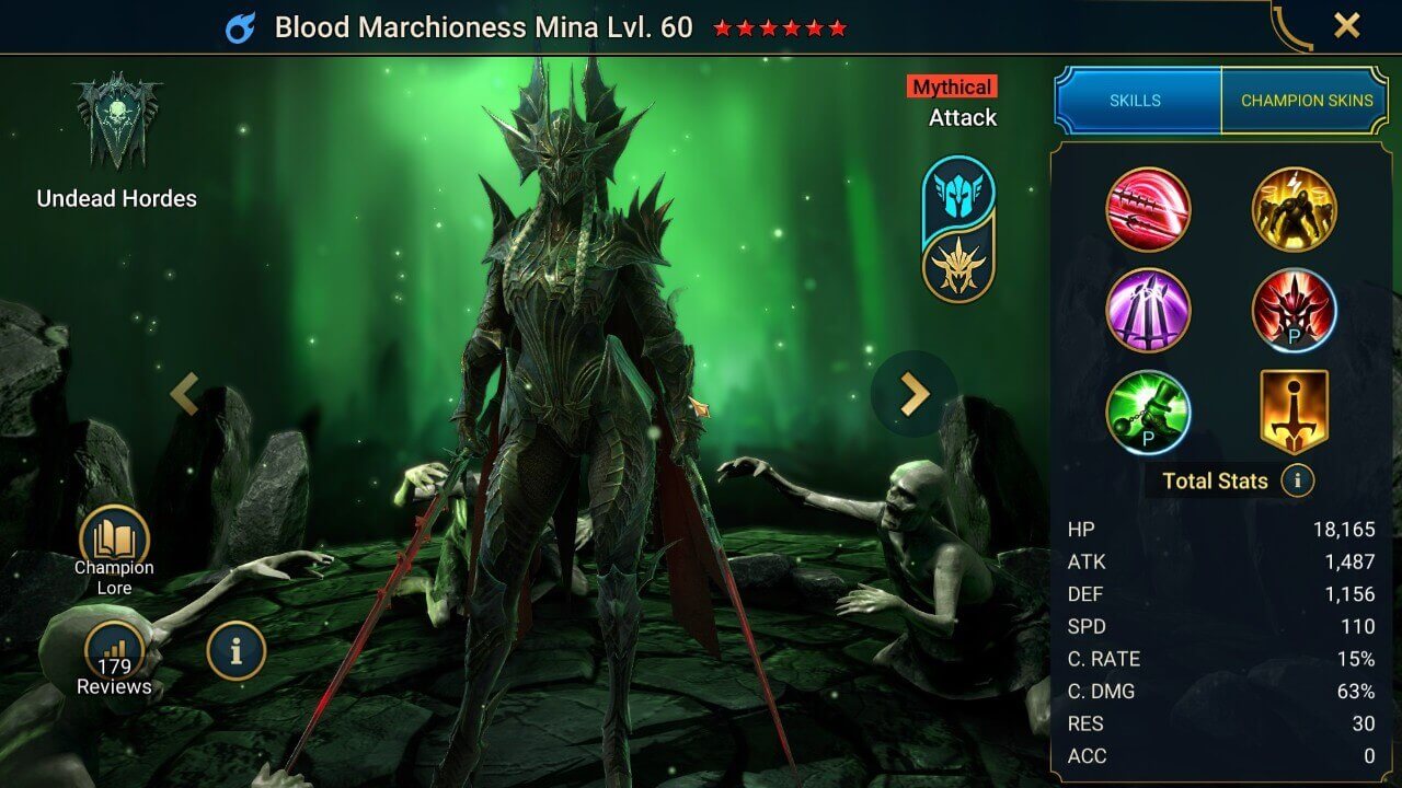 Blood Marchioness Mina