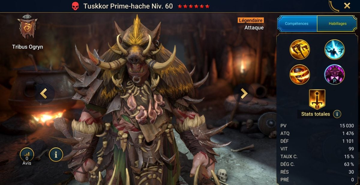 First Ax Tuskkor