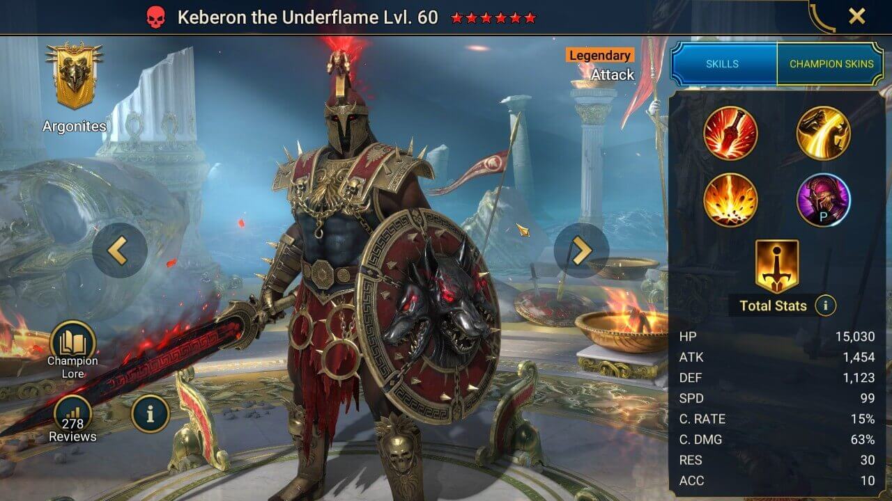 Keberon the Underflame