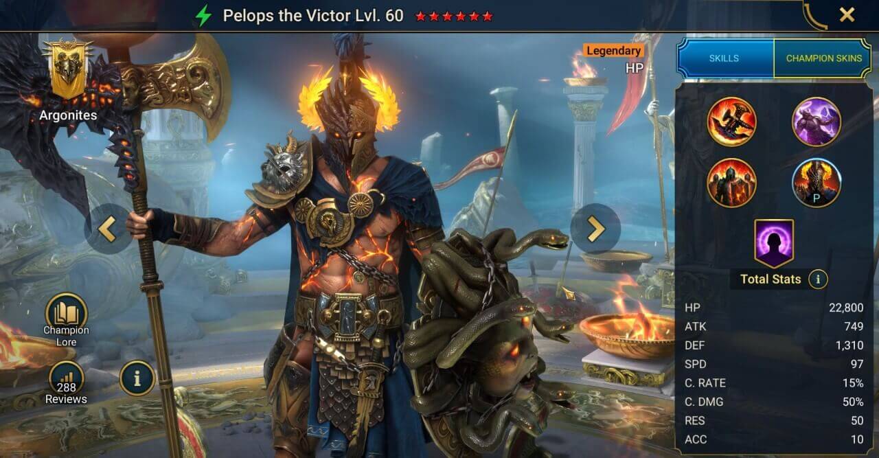 Pelops The Victor