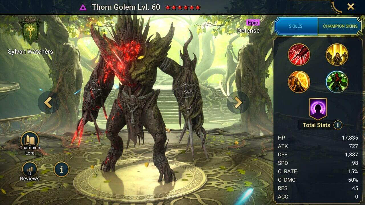 Thorn Golem