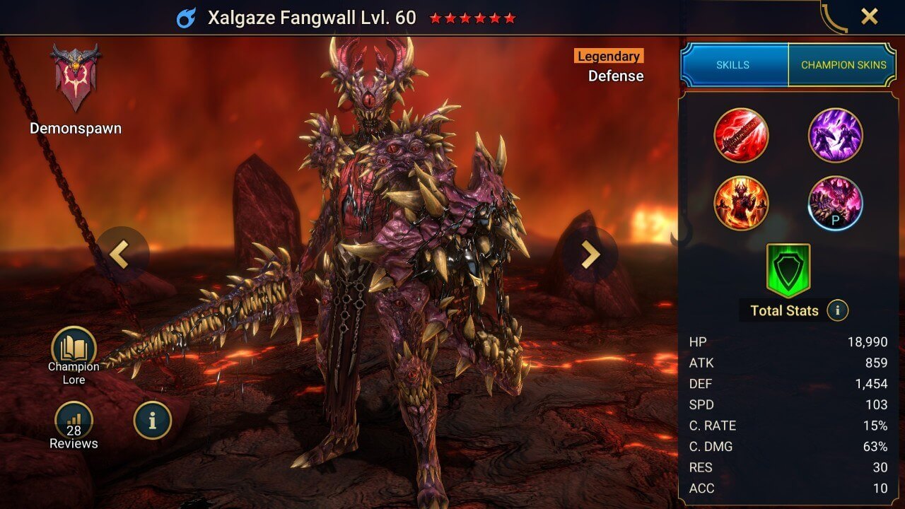 Xalgaze Fangwall